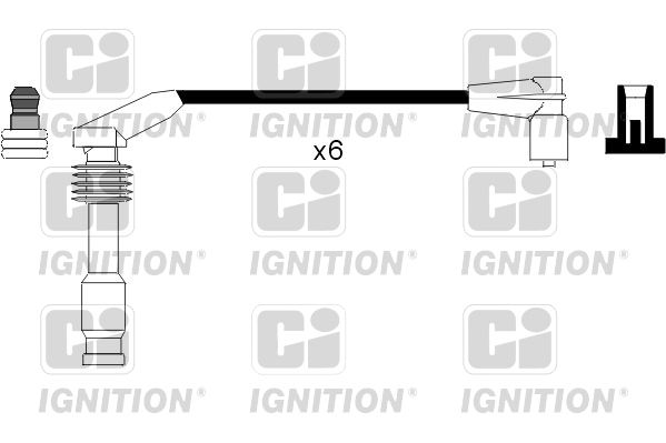 QUINTON HAZELL Комплект проводов зажигания XC670